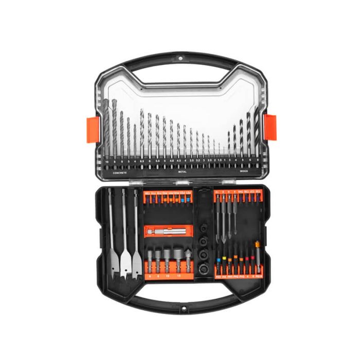 Metric Bit and Hand Tool Set, 68 Pieces
